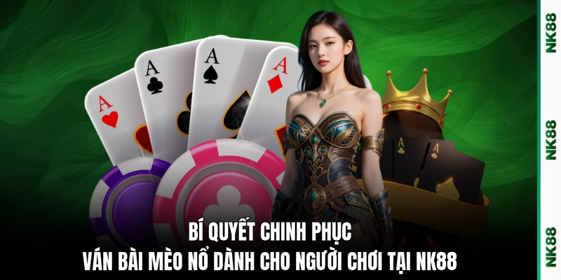 Bí quyết chinh phục ván bài Mèo Nổ dành cho người chơi tại NK88