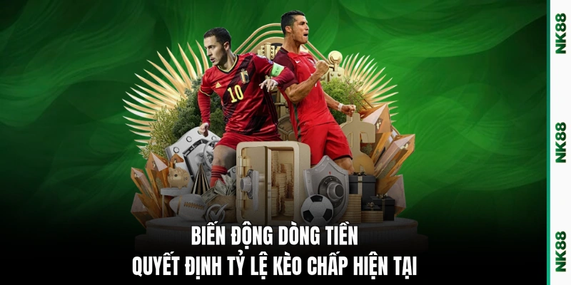 Biến động dòng tiền quyết định tỷ lệ kèo chấp hiện tại