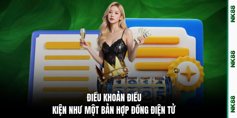 Điều khoản điều kiện như một bản hợp đồng điện tử