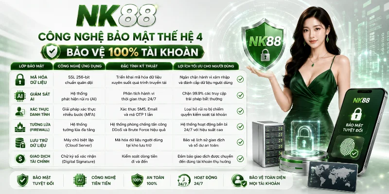 Hệ thống bảo mật thế hệ 4 tăng cường an toàn tài khoản