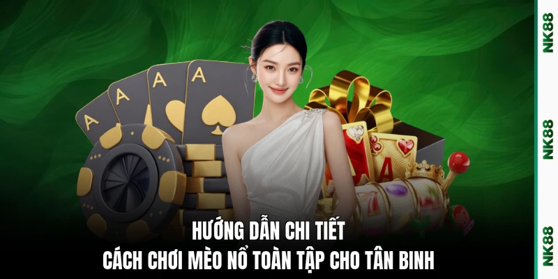 Hướng dẫn chi tiết cách chơi Mèo Nổ toàn tập cho tân binh
