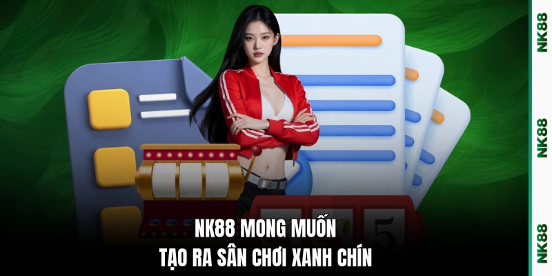 NK88 mong muốn tạo ra sân chơi xanh chín